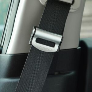 Safety belt clamp